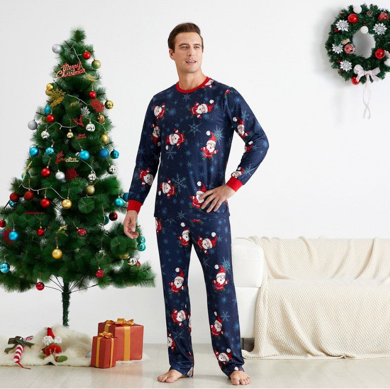 Two piece set of printed CHRISTMAS PAJAMAS