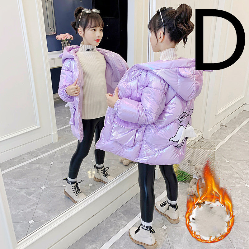 Children's Mid-length Padded Down Jacket - Tokcobstore