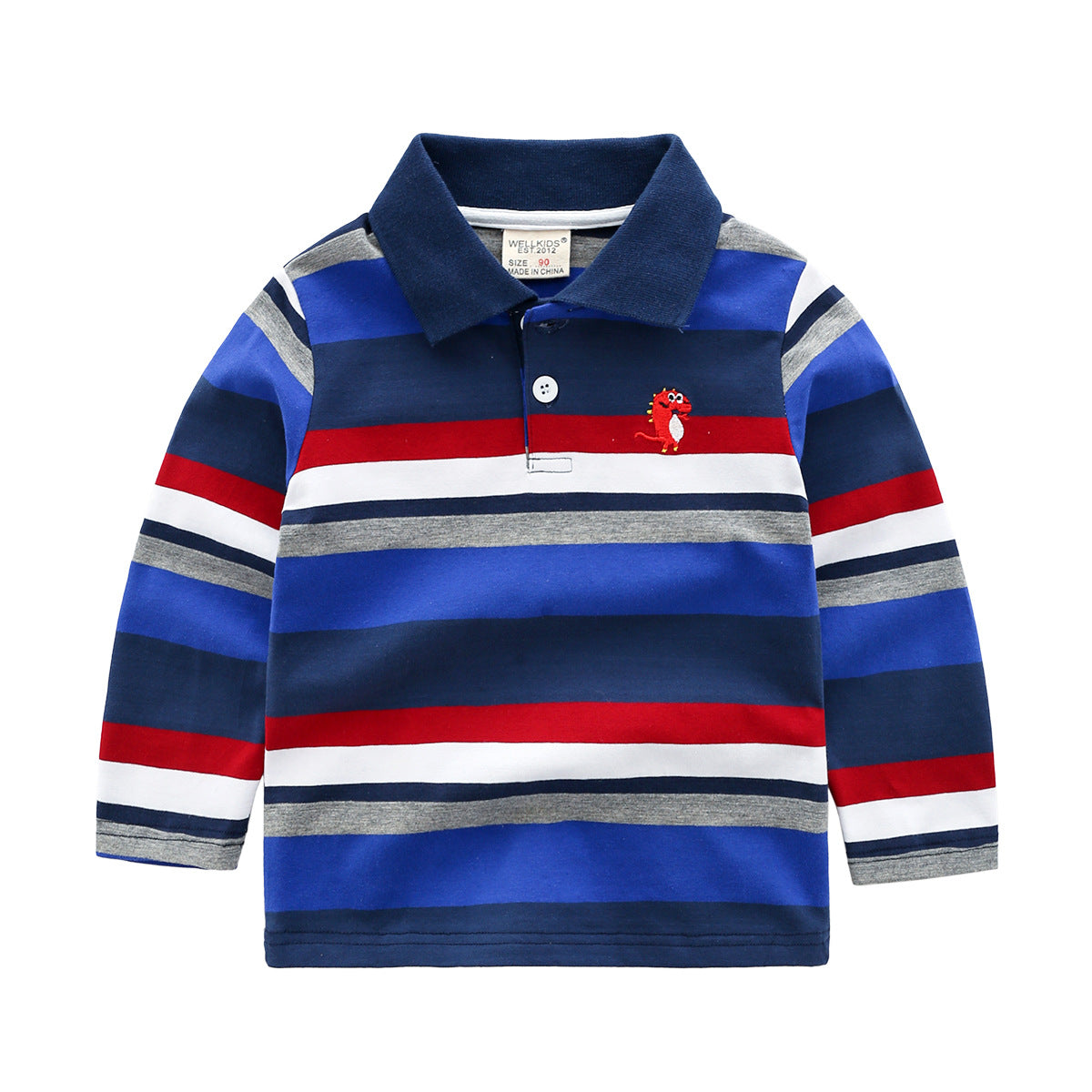 Boys striped long sleeve T-shirt - Tokcobstore