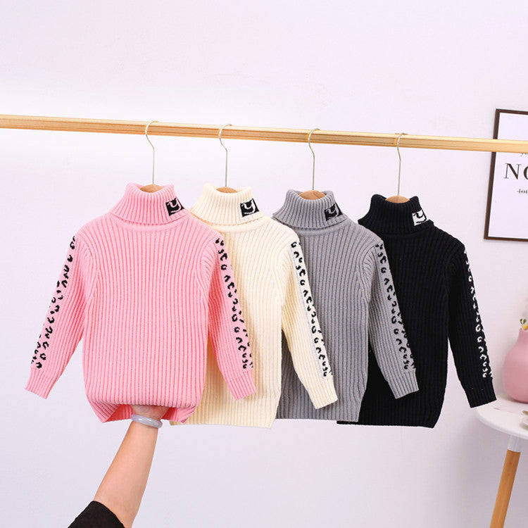 Velvet Padded Leopard Print Girls' Autumn-Winter Apparel - Tokcobstore