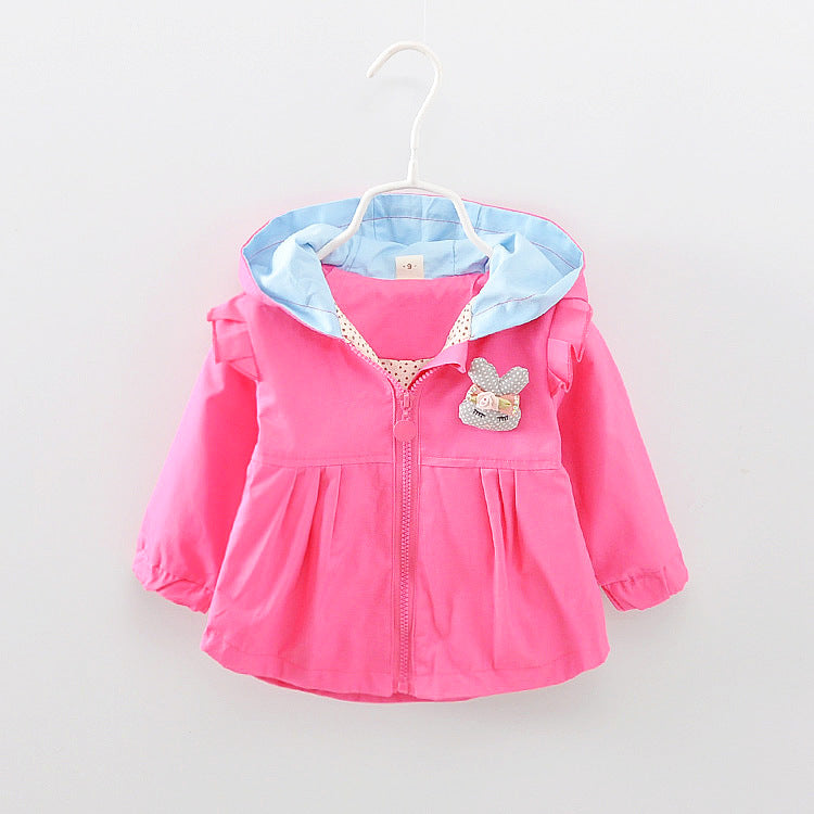 Girl's coat foreign style girl windbreaker - Tokcobstore