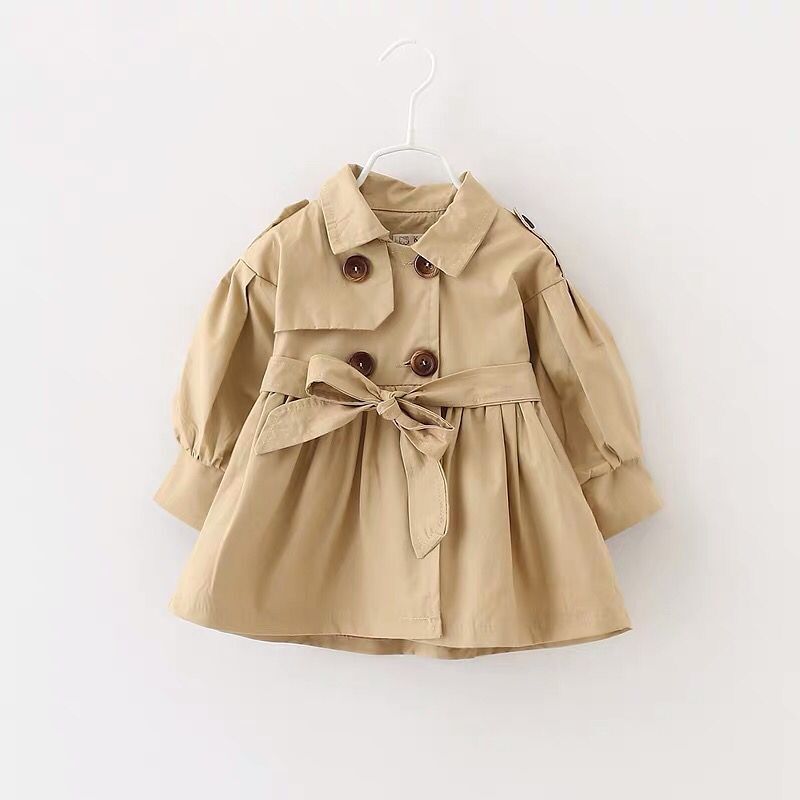 Girl's coat foreign style girl windbreaker - Tokcobstore