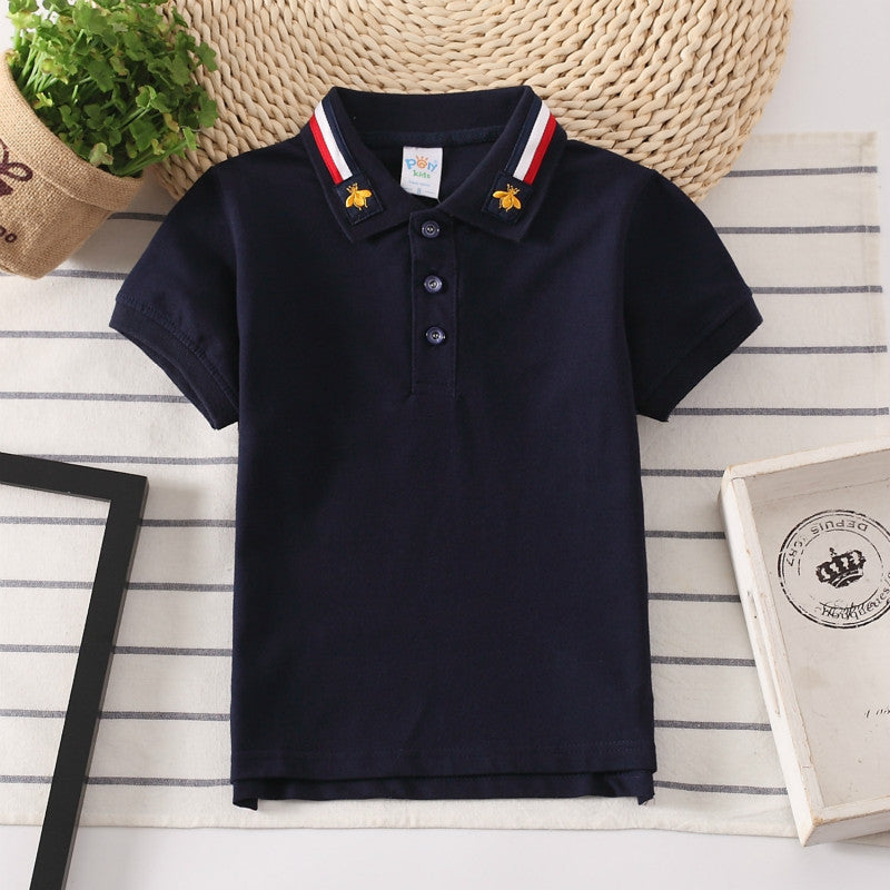 Solid color polo shirt - Tokcobstore