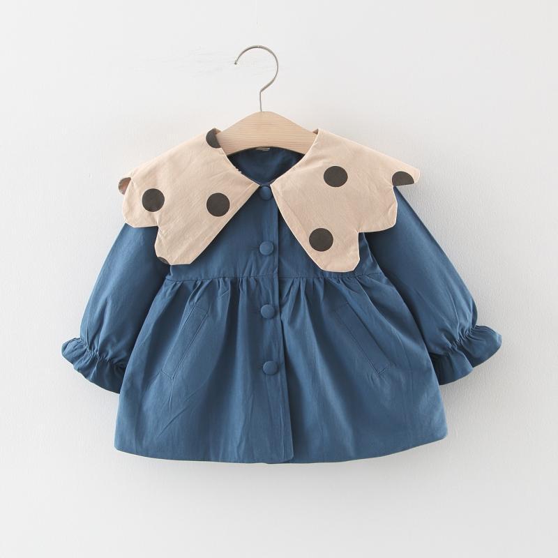 Girl's coat foreign style girl windbreaker - Tokcobstore