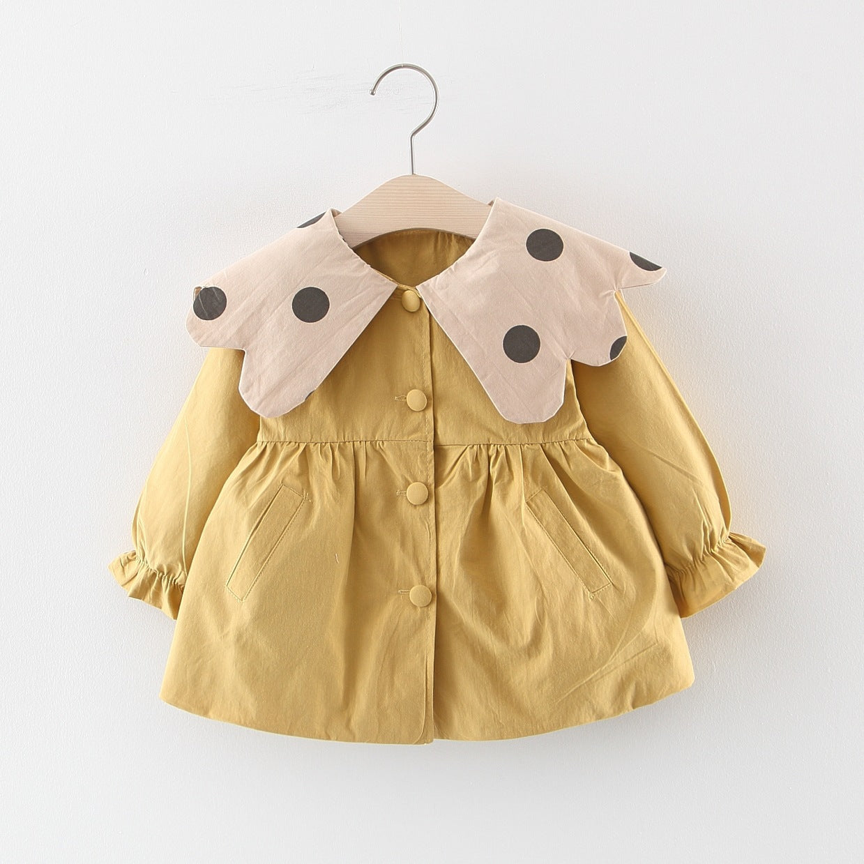 Girl's coat foreign style girl windbreaker - Tokcobstore