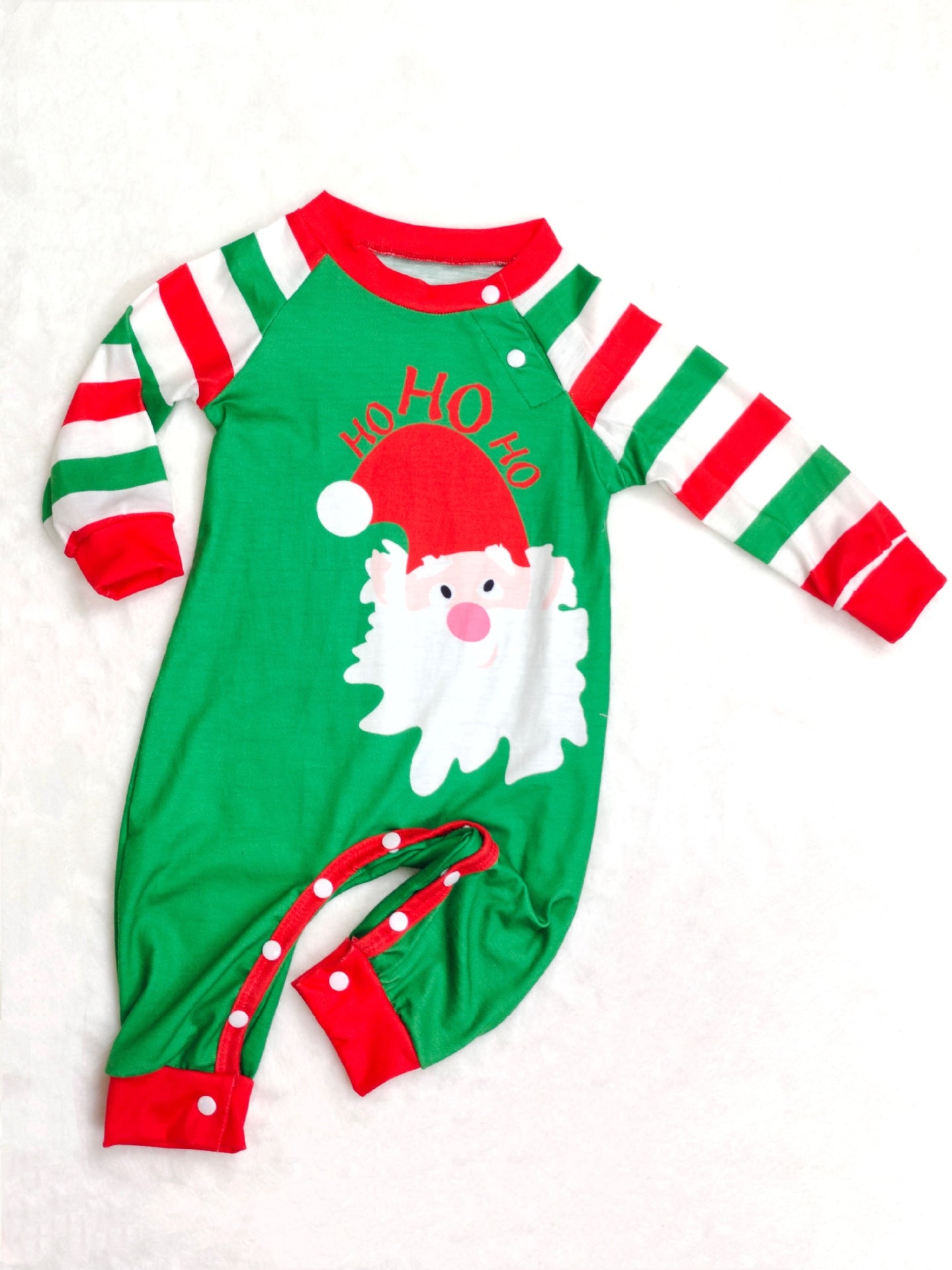 Old Man Striped Christmas Homecare Pajamas - Tokcobstore