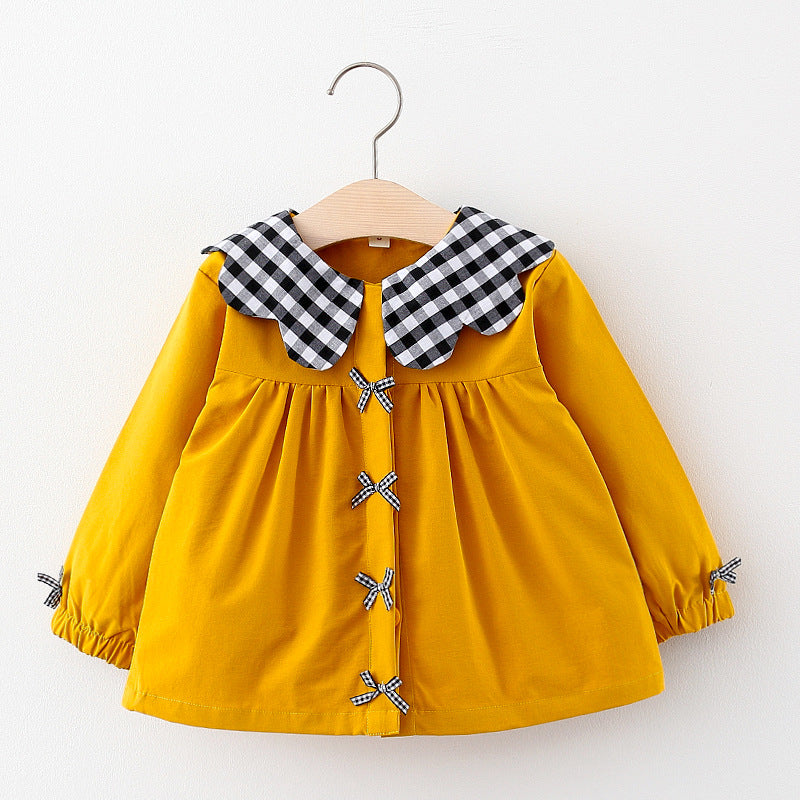 Girl's coat foreign style girl windbreaker - Tokcobstore