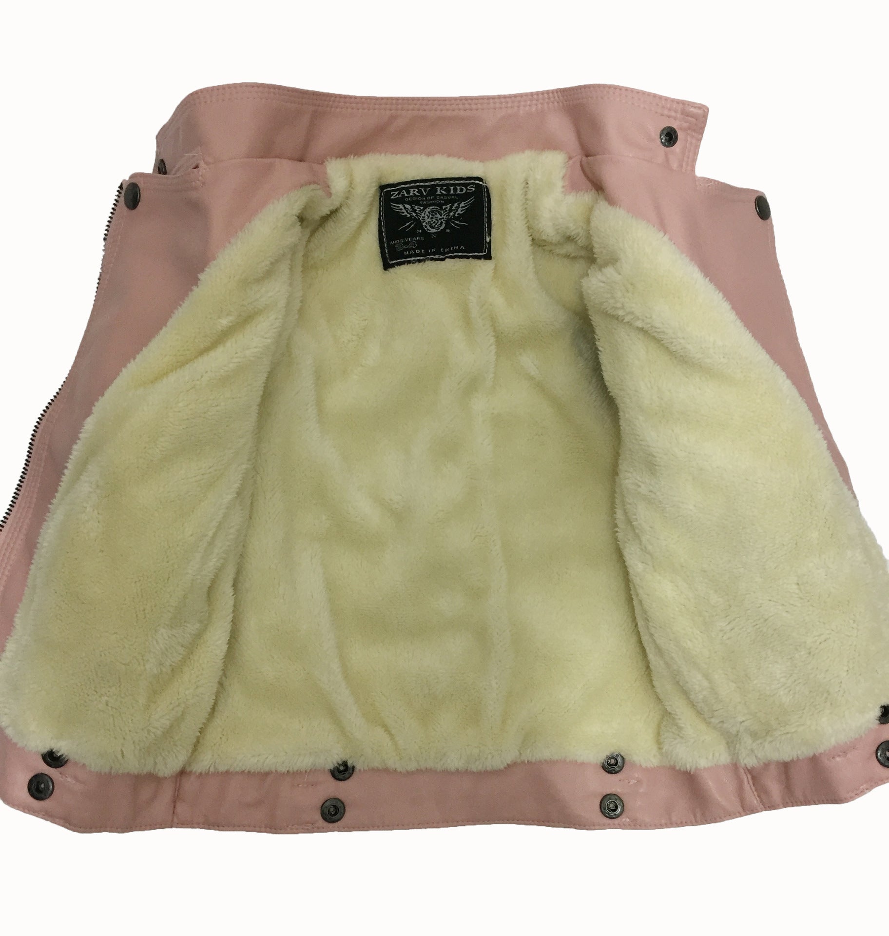 Children's clothing pilot leather jacket - Tokcobstore