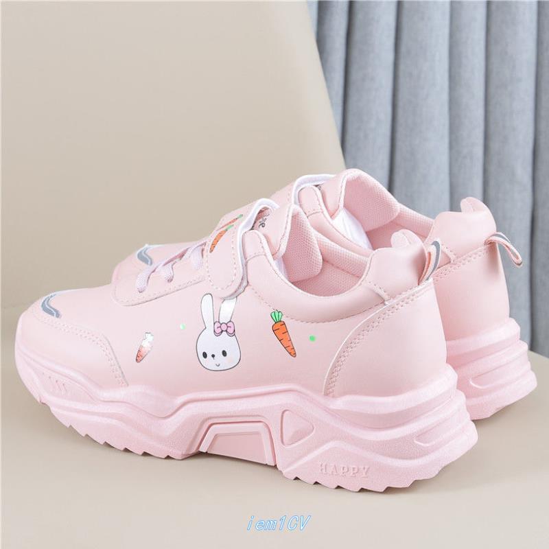 Spring And Autumn Primary School Students Casual All-match Pu Running Shoes - Tokcobstore