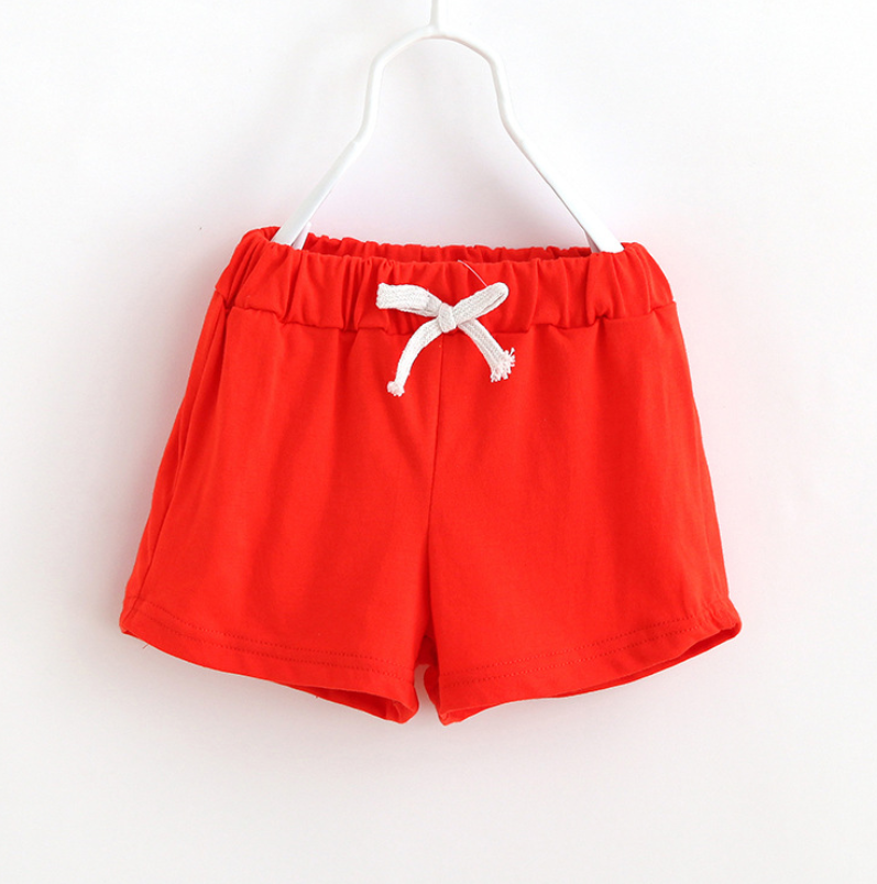 Summer Explosion Children's Wear Children's Shorts 2021 Summer New Candy Color Boys Beach Pants Pants