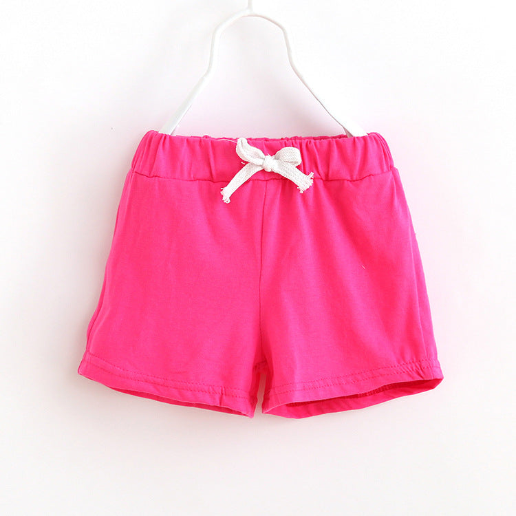 Summer Explosion Children's Wear Children's Shorts 2021 Summer New Candy Color Boys Beach Pants Pants