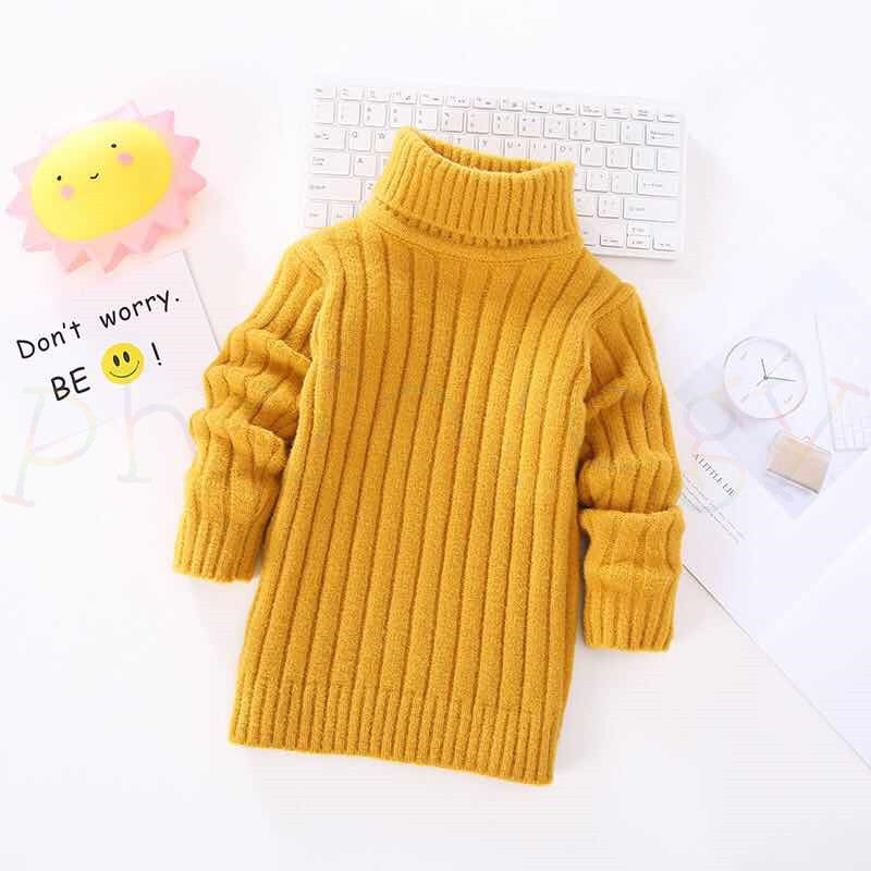 Spring And Autumn Baby Turtleneck Sweater - Tokcobstore