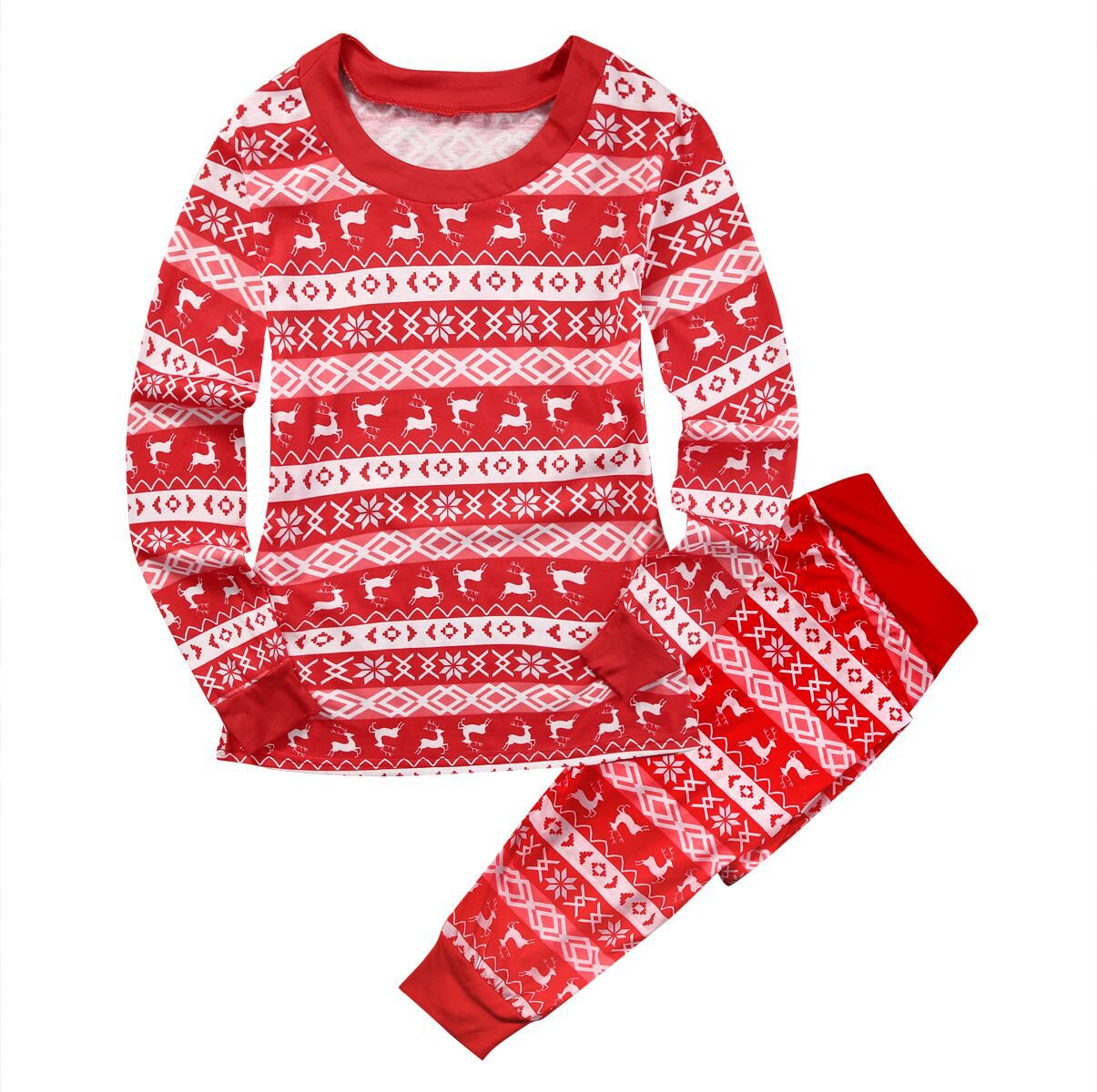 Christmas Parent-child Printed Loungewear Pajamas Set