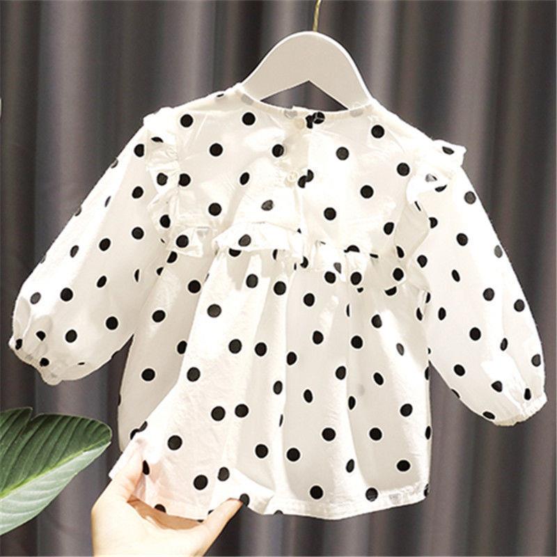 Baby Girl's Polka Dot  Blouse Children's Clothing - Tokcobstore