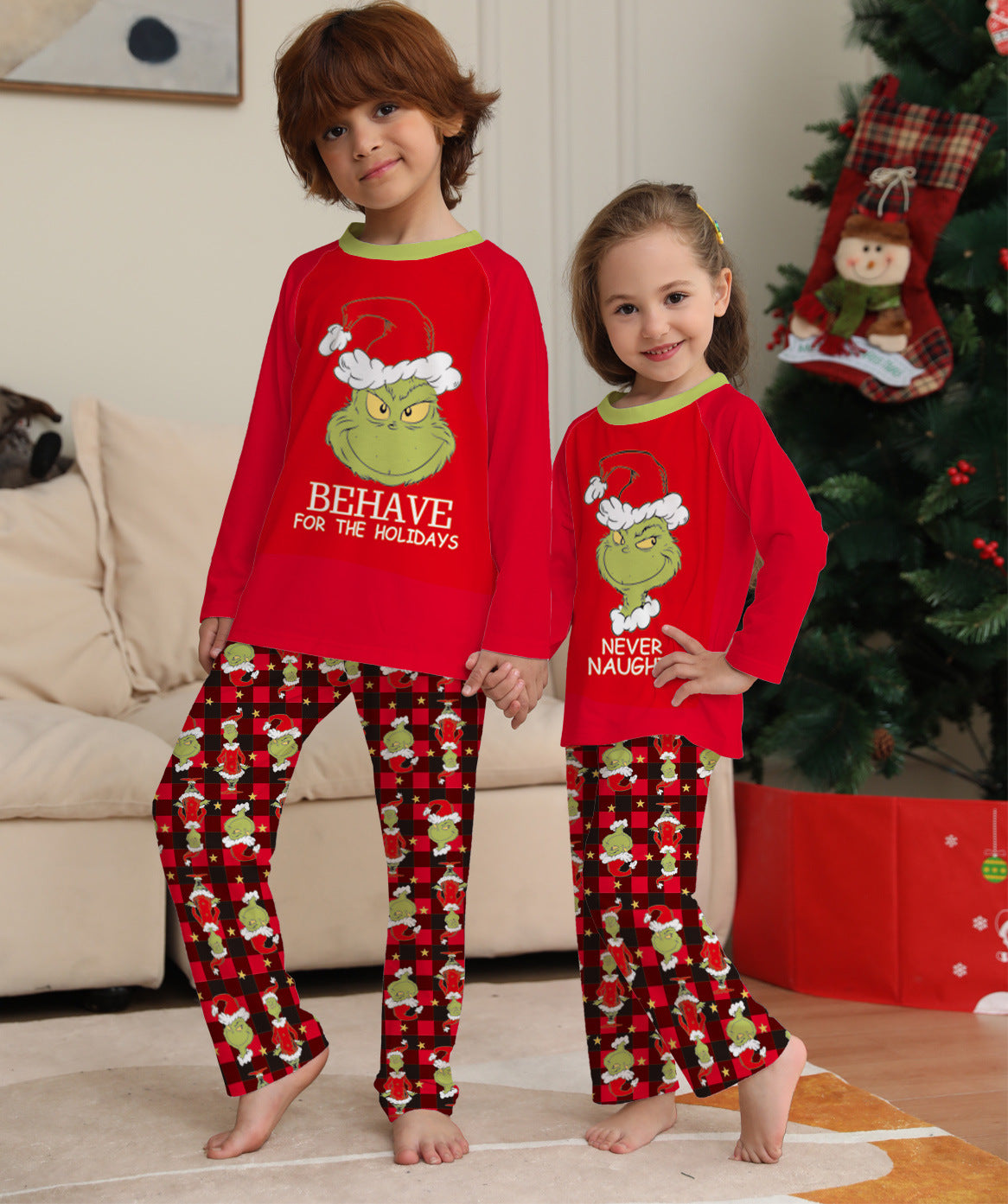 New Parent Child Christmas Home Costume Pajamas - Tokcobstore