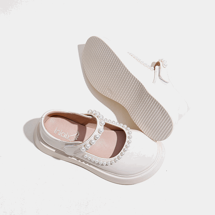 Soft-soled Lolita Children's Small Leather Shoes