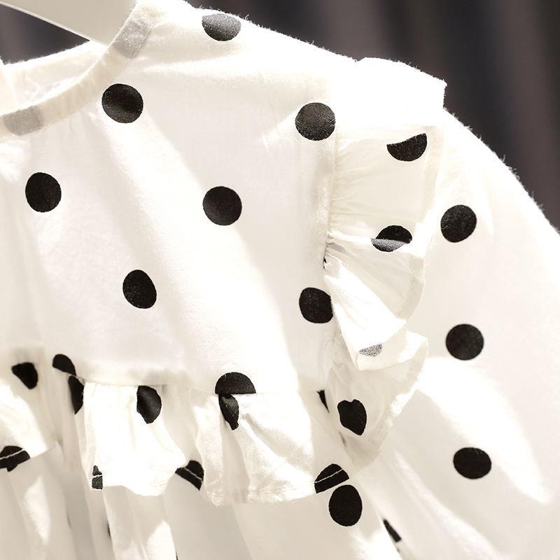 Baby Girl's Polka Dot  Blouse Children's Clothing - Tokcobstore