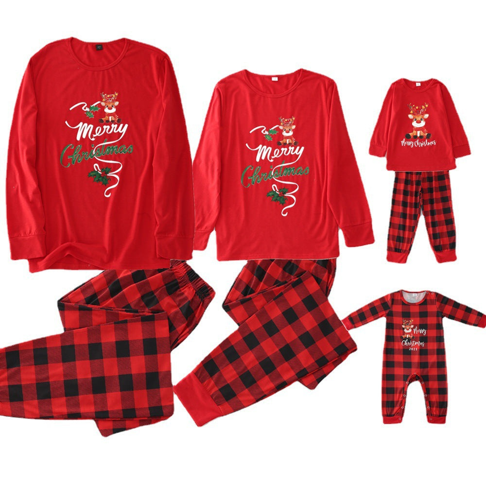 Family Suit Long Sleeve Christmas Pajamas - Tokcobstore