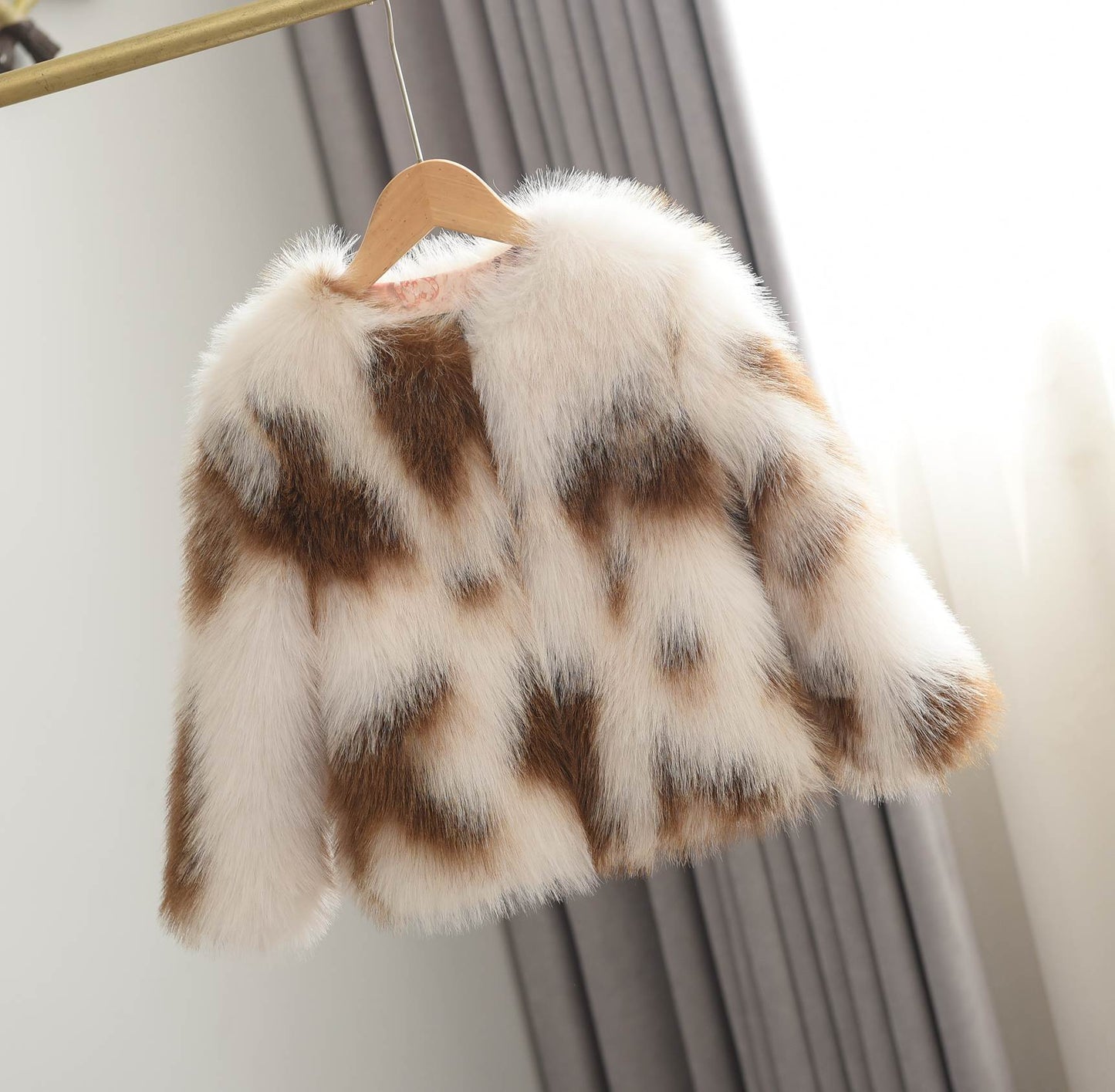 Fashion Personality Color Contrast Coat Girl - Tokcobstore