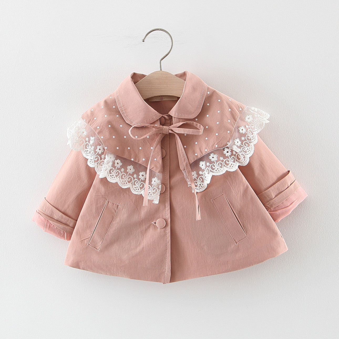 Girl's coat foreign style girl windbreaker - Tokcobstore