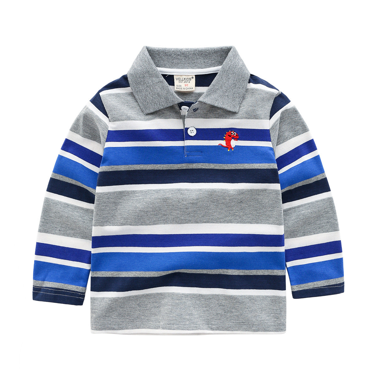 Boys striped long sleeve T-shirt - Tokcobstore