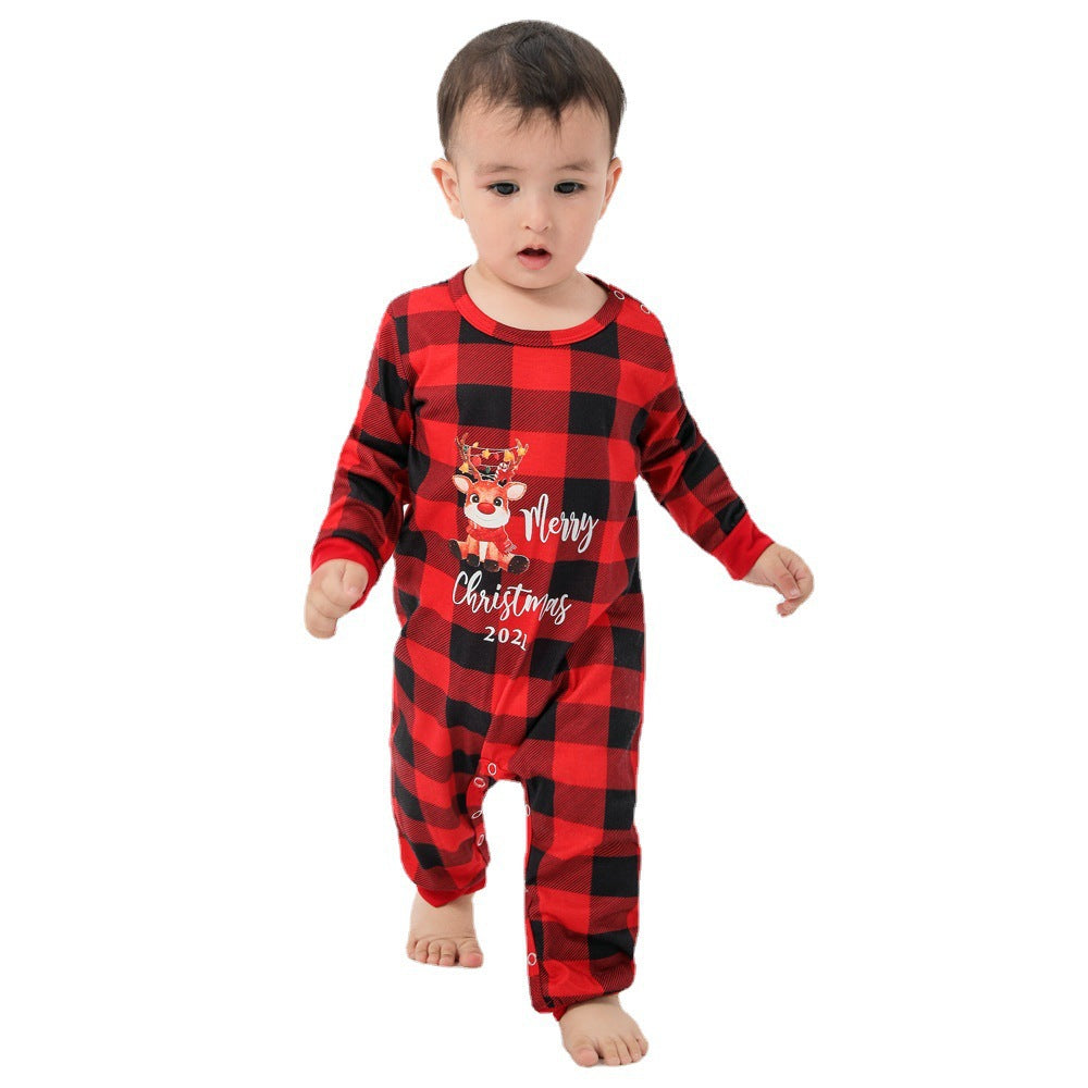 Family Suit Long Sleeve Christmas Pajamas - Tokcobstore