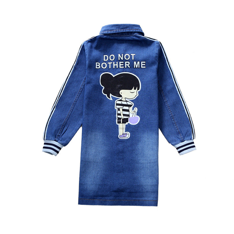 British Children's Jacket Girls Spring And Autumn Big Children - Tokcobstore