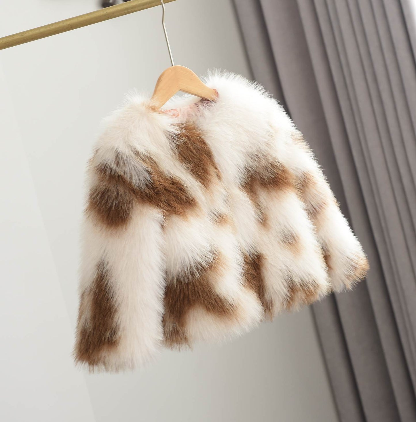 Fashion Personality Color Contrast Coat Girl - Tokcobstore