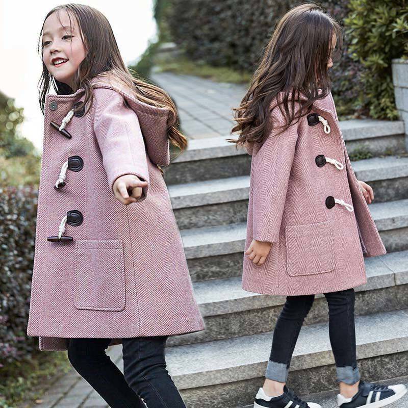 Children's Clothing Vest Autumn And Winter Woolen Coat - Tokcobstore