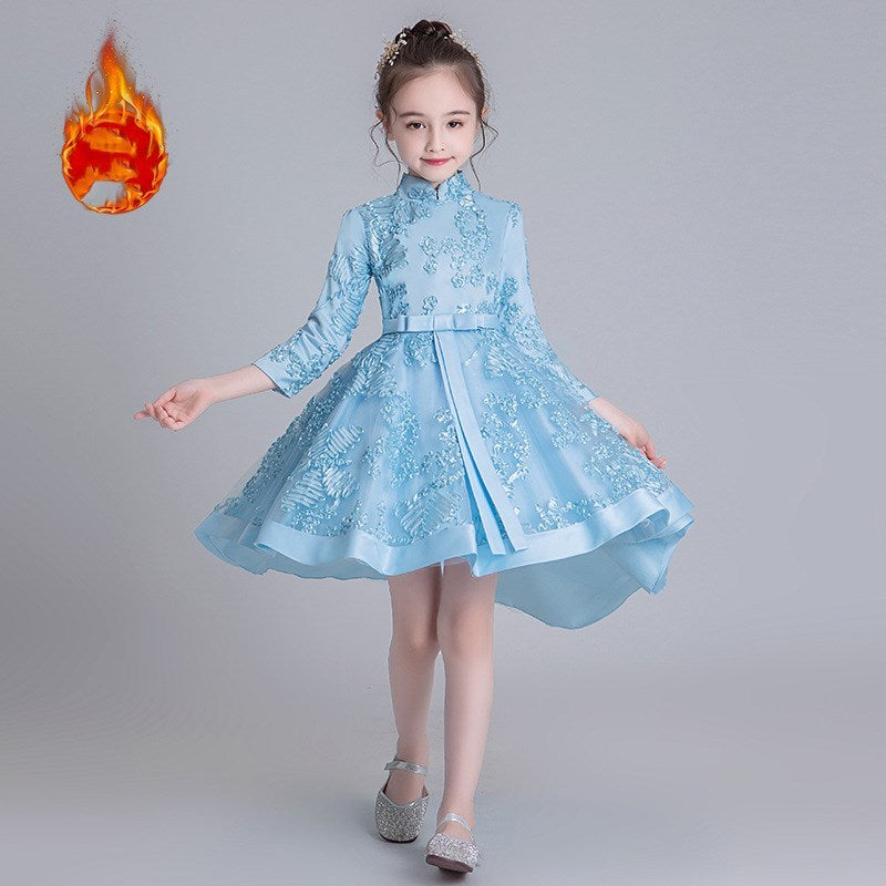 Girl princess dress Cheongsam - Tokcobstore