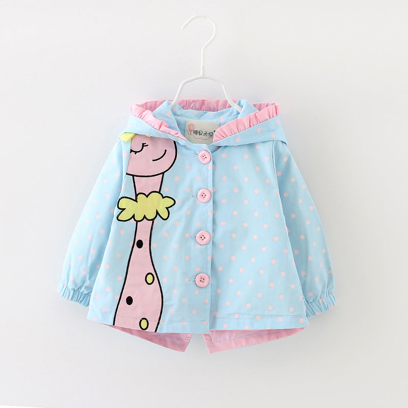 Girl's coat foreign style girl windbreaker - Tokcobstore