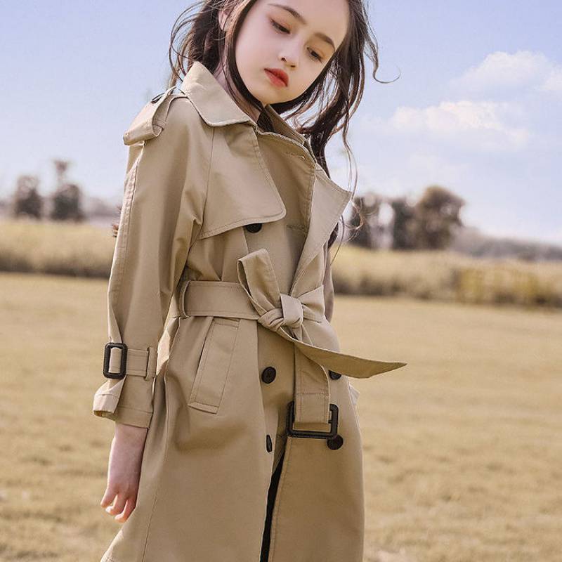 Girls' Windbreaker Western Style Autumn Children's Clothing - Tokcobstore
