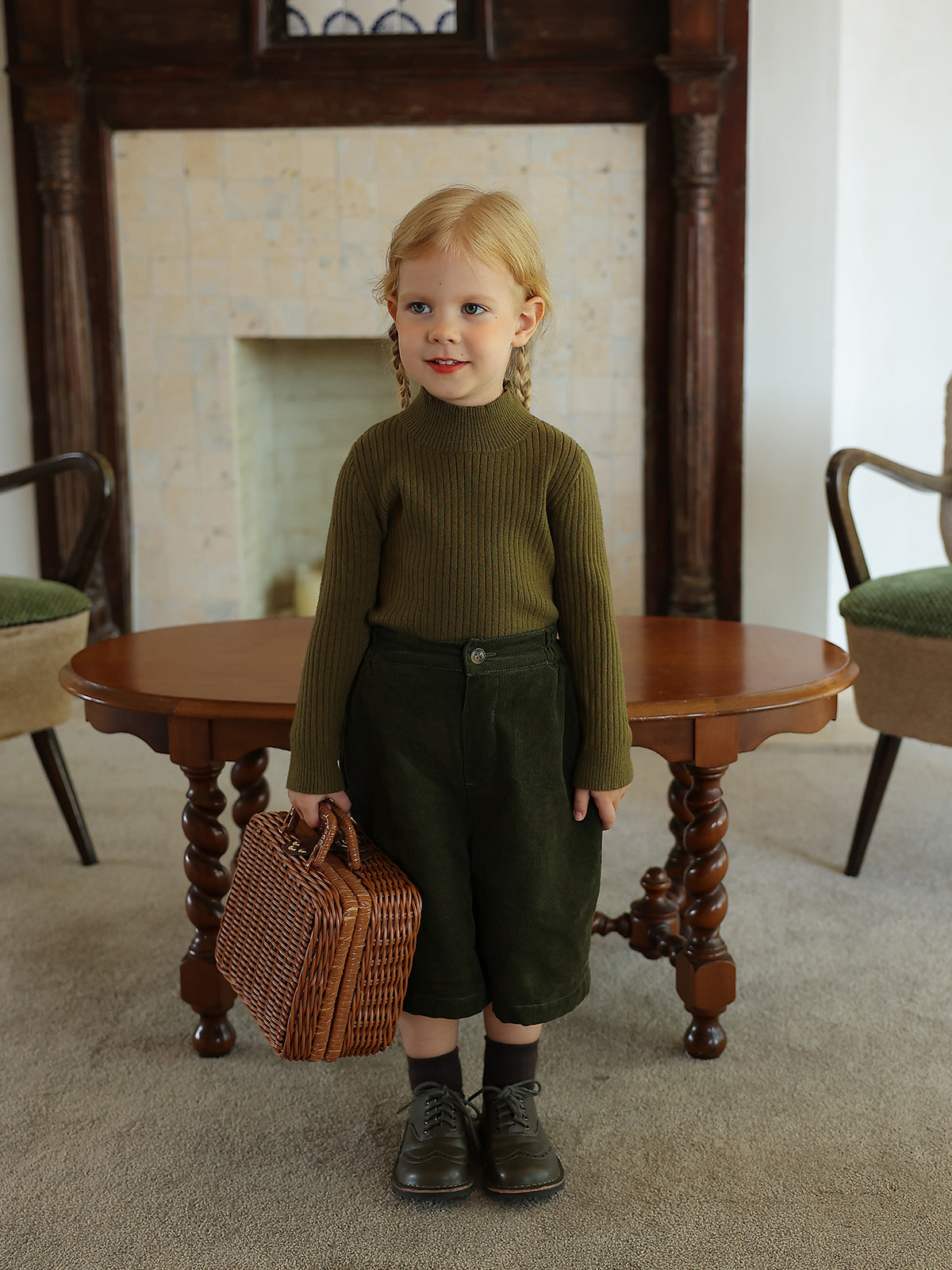 Girls Wear Children Spring And Autumn Fashion Half Turtleneck Sweater Baby Everything With A Trendy Knit Base Shirt