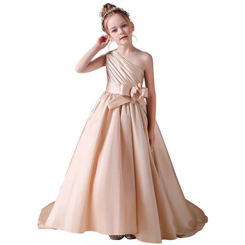 Elegant Princess Maidong Piano Hosting Performance Dress - Tokcobstore
