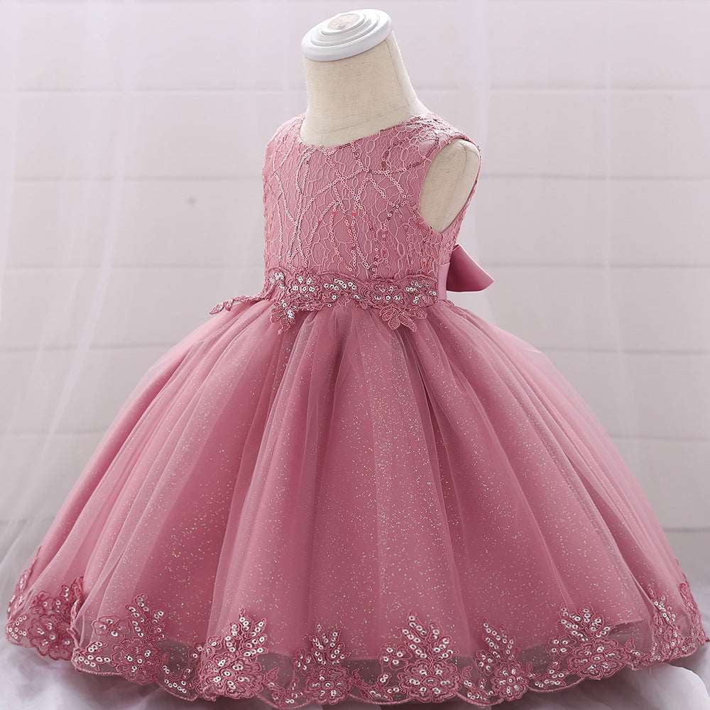 Girls princess dress dress baby birthday party