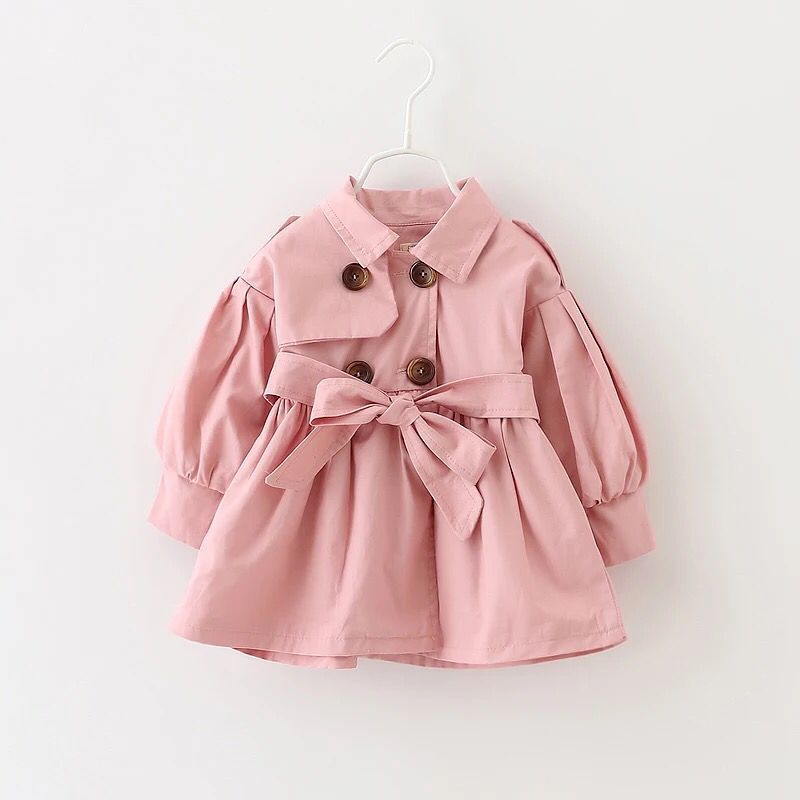 Girl's coat foreign style girl windbreaker - Tokcobstore