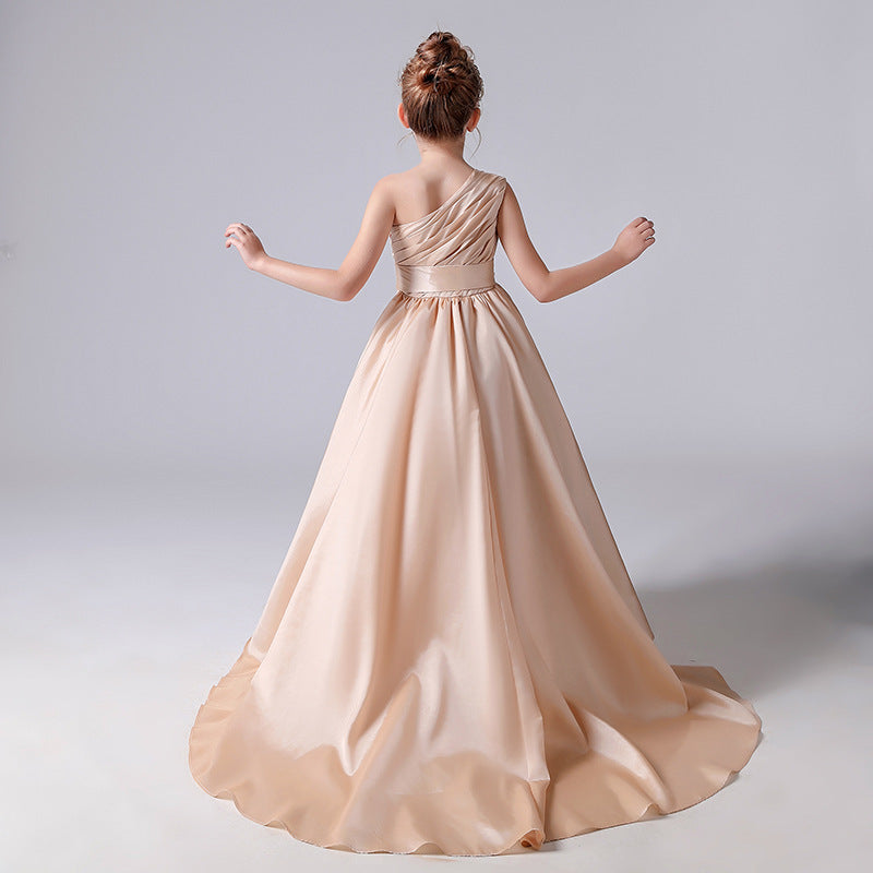 Elegant Princess Maidong Piano Hosting Performance Dress - Tokcobstore