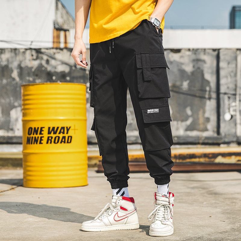 Spring functional wind boys hip hop harem pants - Tokcobstore