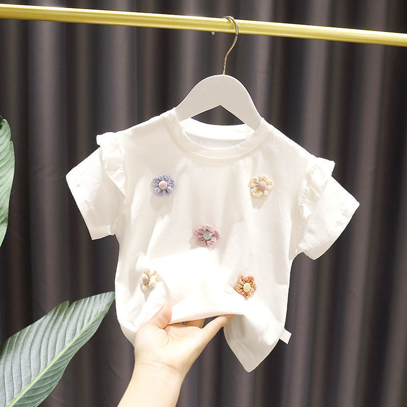 Thin Children's Summer Clothing Baby Summer Clothing Top - Tokcobstore