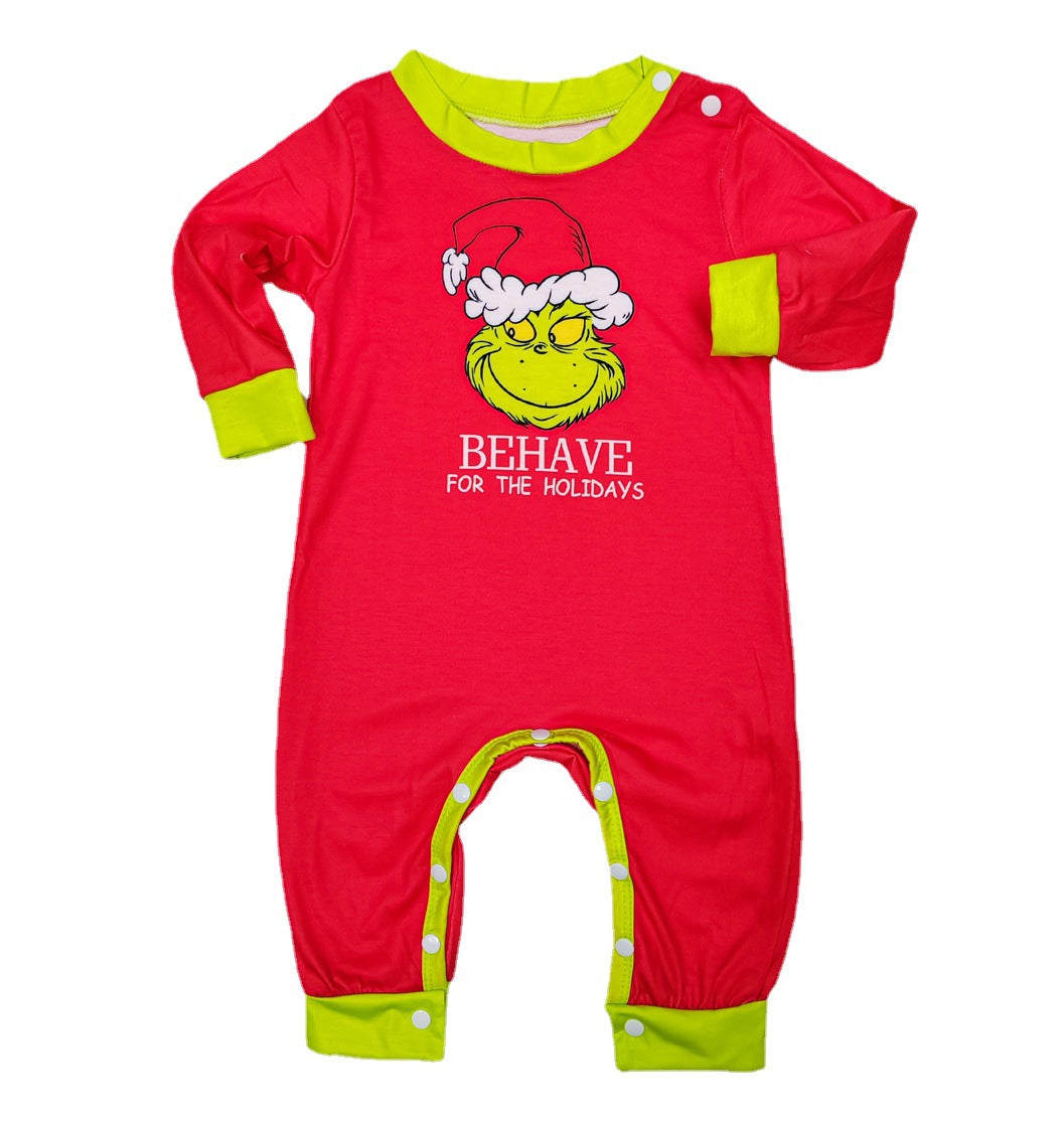 New Parent Child Christmas Home Costume Pajamas - Tokcobstore