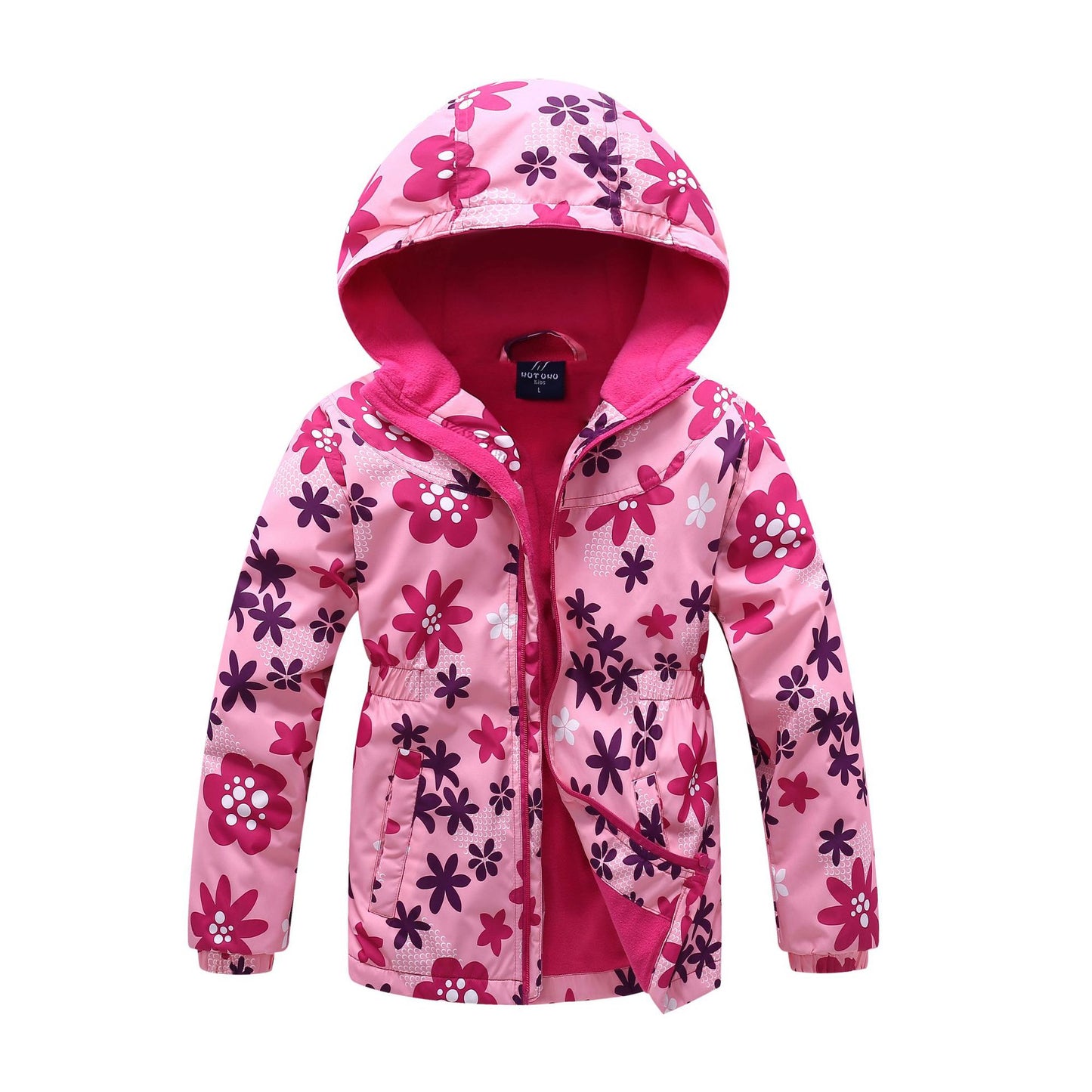 Mid-length Windbreaker Thickened Warmth Jacket Children's Style Jacket - Tokcobstore