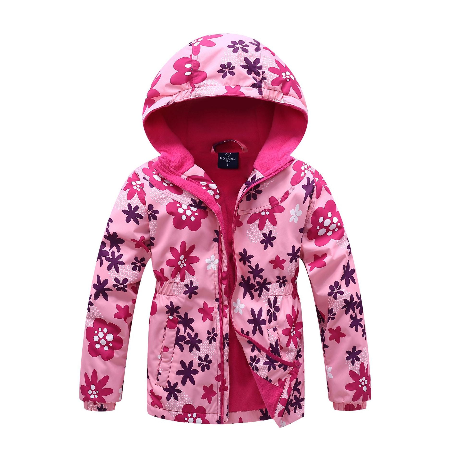 Mid-length Windbreaker Thickened Warmth Jacket Children's Style Jacket - Tokcobstore