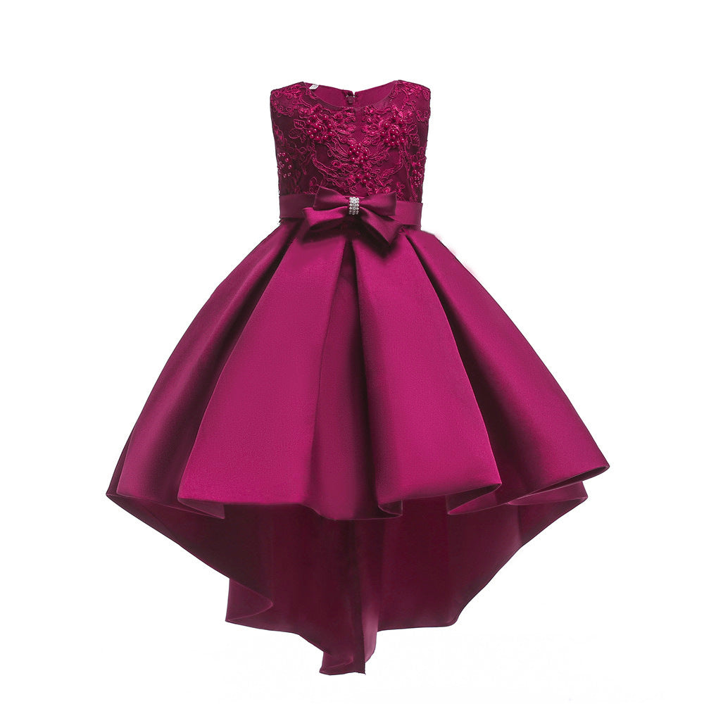 Children's Dresses, Trailing High-end Princess Dresses In Children's Performance Costumes - Tokcobstore