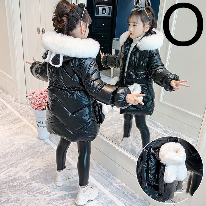 Children's Mid-length Padded Down Jacket - Tokcobstore