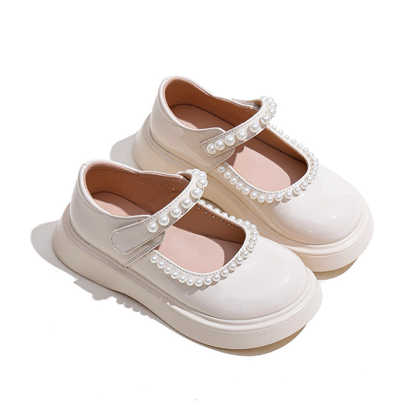 Soft-soled Lolita Children's Small Leather Shoes