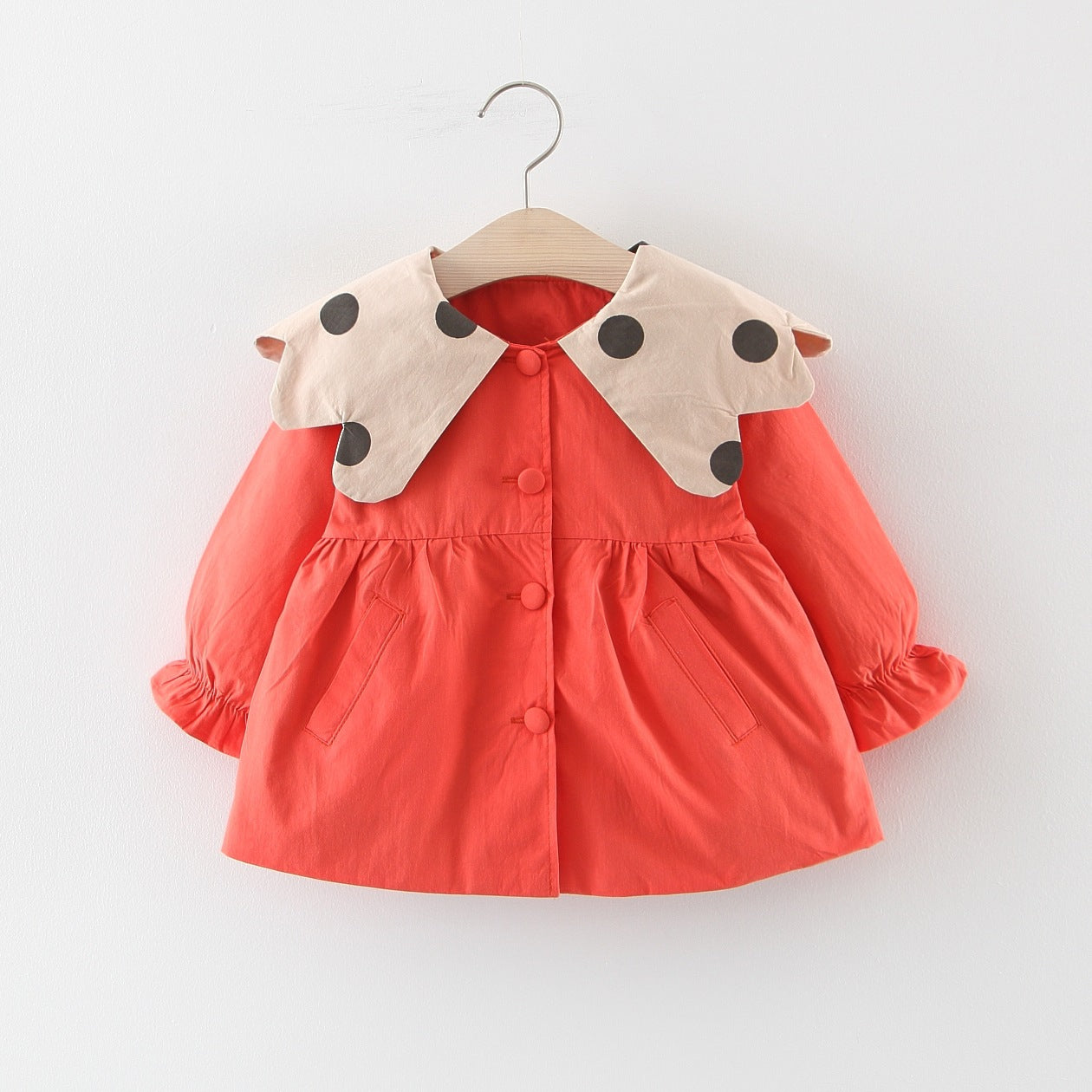 Girl's coat foreign style girl windbreaker - Tokcobstore