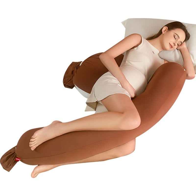 Pregnancy Pillow For Back Support Belly U-shaped Side-sleeping Body Pillow For Comfortable Sleep