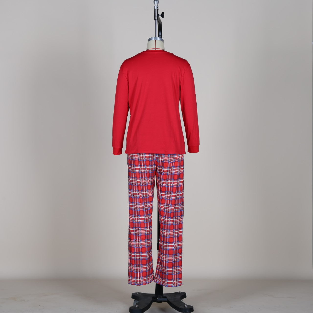 Plaid Cotton Christmas Parent-child Pajamas - Tokcobstore