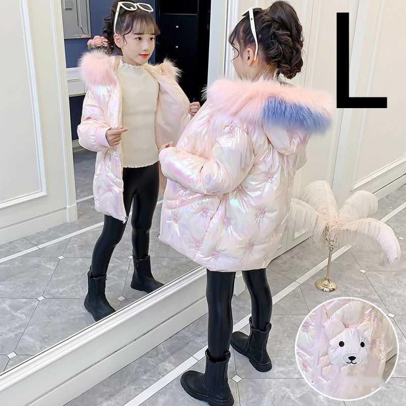Children's Mid-length Padded Down Jacket - Tokcobstore