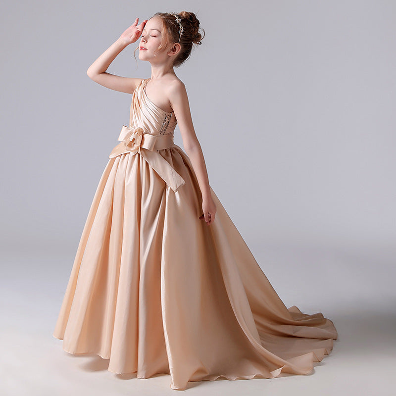 Elegant Princess Maidong Piano Hosting Performance Dress - Tokcobstore